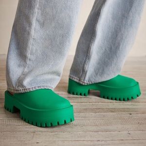 Jeffrey Campbell Bae Platform Green size 8